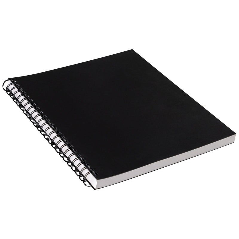 UCreate Poly Cover Sketch Book, Heavyweight, 9" x 12", Black, 75 Sheets - Image 3